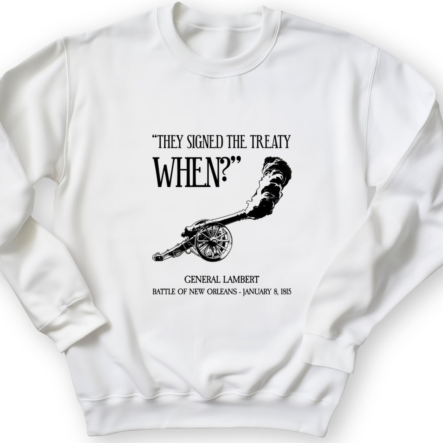 They signed it WHEN Crewneck