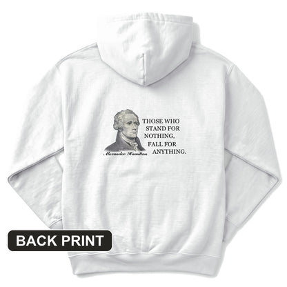 Those Who Stand For Back Print Hoodie