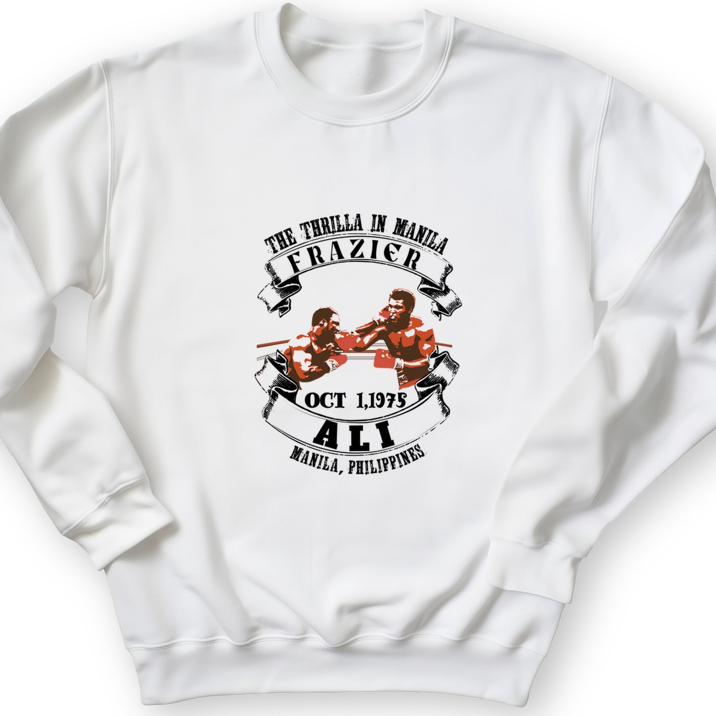 Thrilla In Manila Crewneck