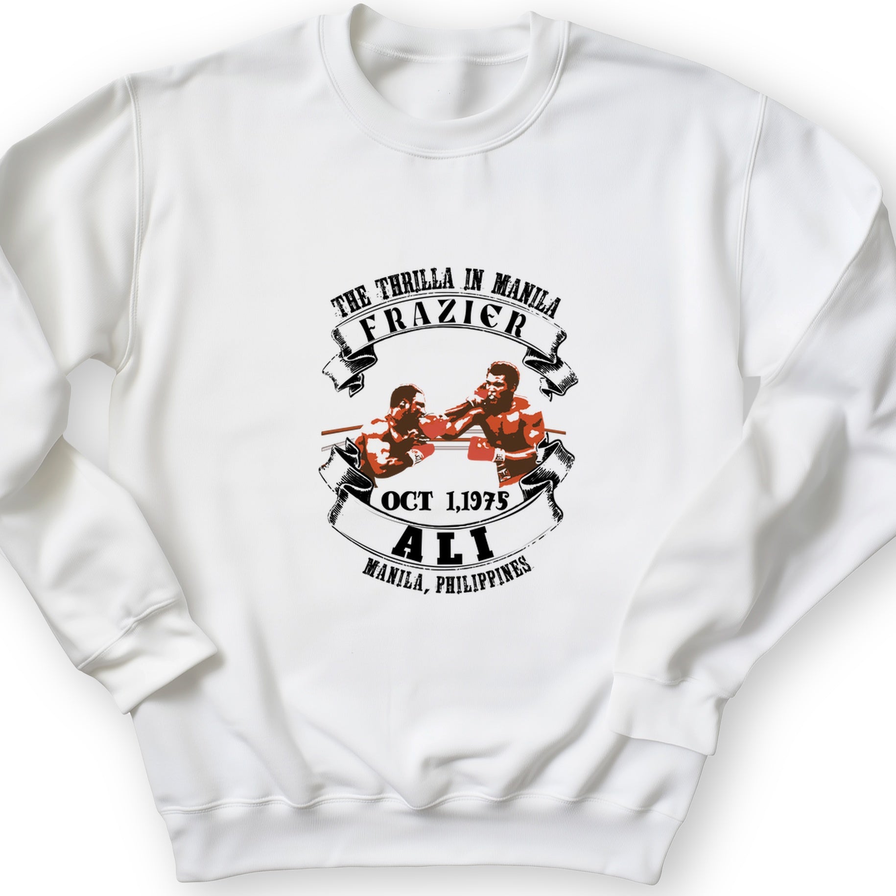 Thrilla In Manila Crewneck