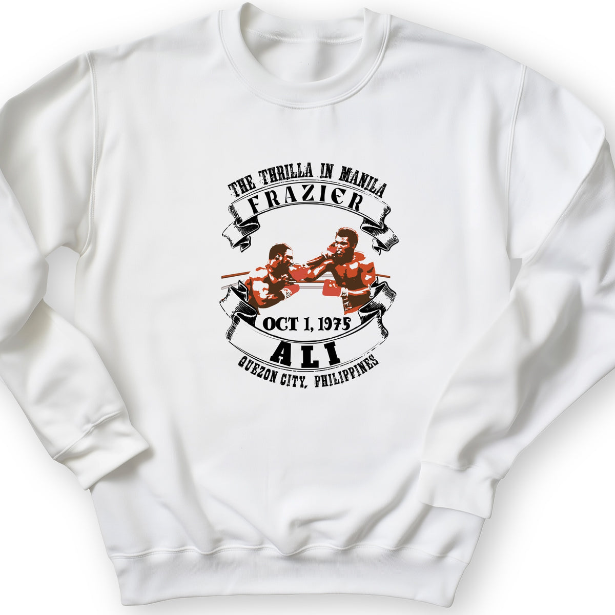 Thrilla In Manila Crewneck