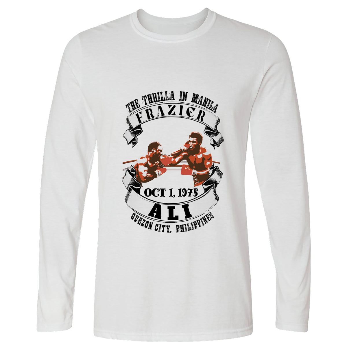 Thrilla In Manila Long Sleeve T-Shirt