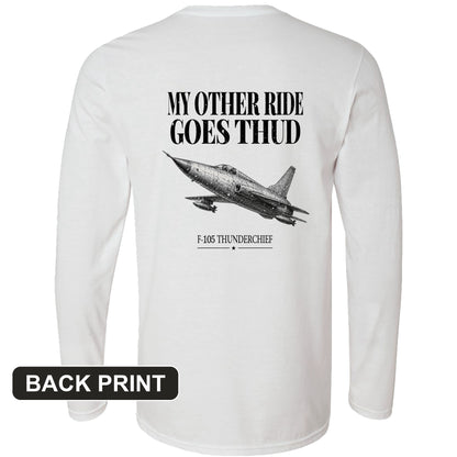 Thud Back Print Long Sleeve T-Shirt