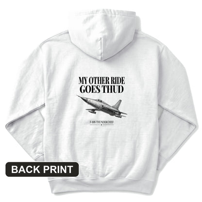 Thud Back Print Hoodie