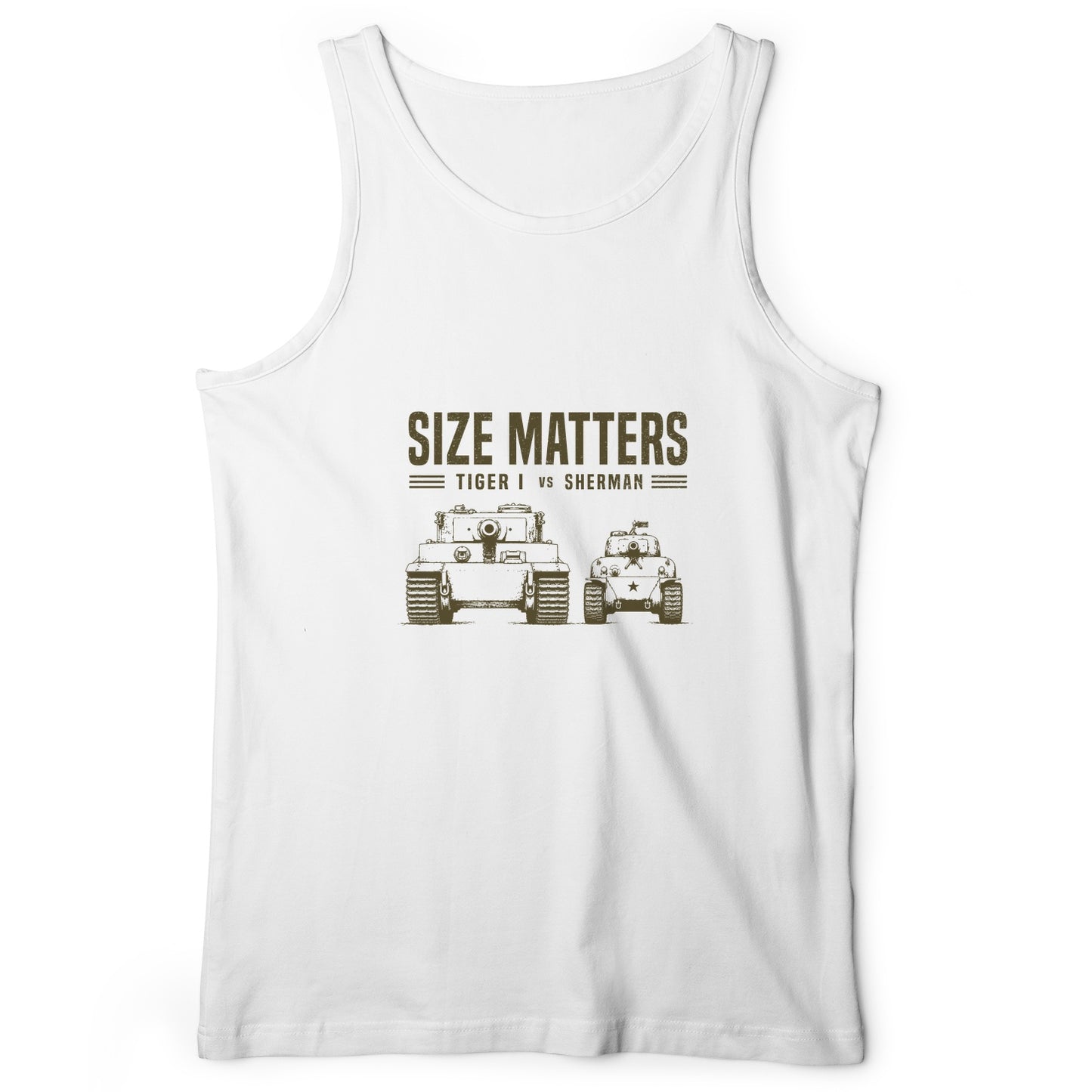 Tiger vs Sherman Tank Top