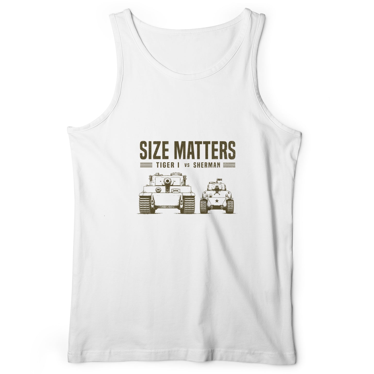 Tiger vs Sherman Tank Top