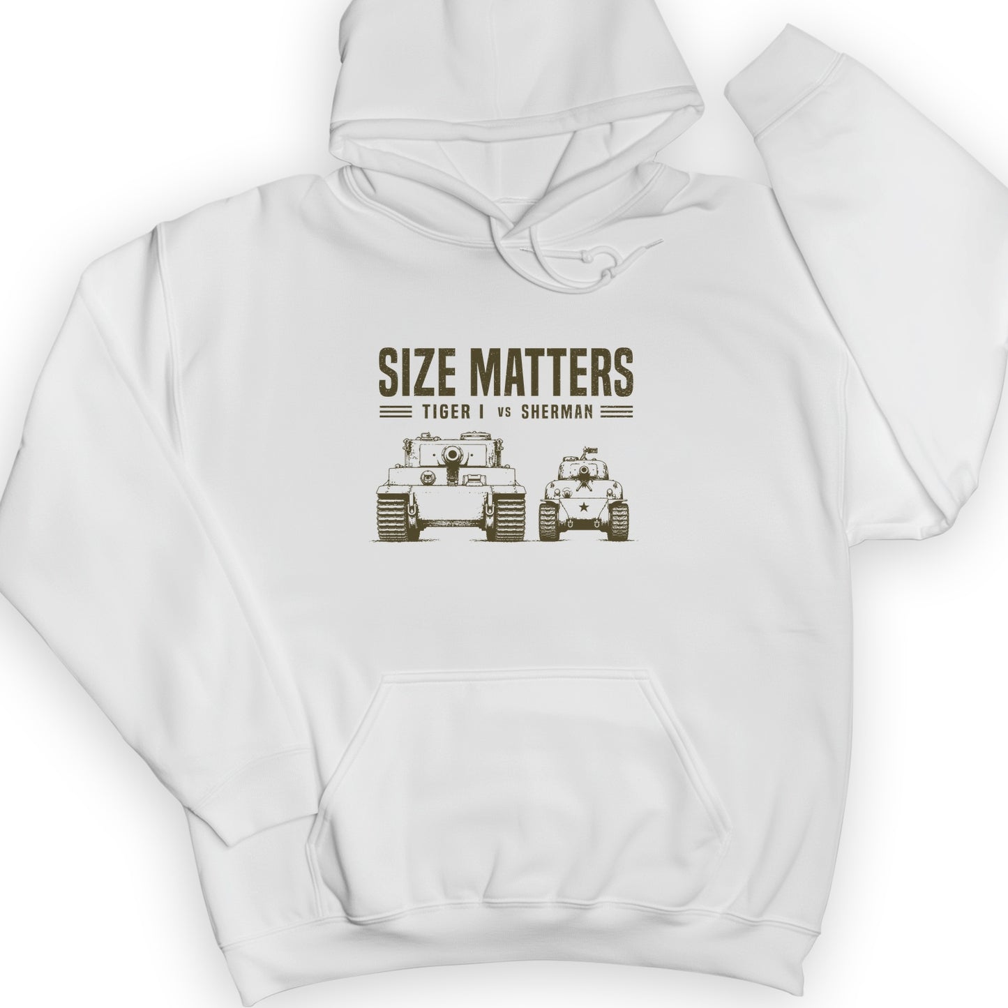 Tiger vs Sherman Hoodie