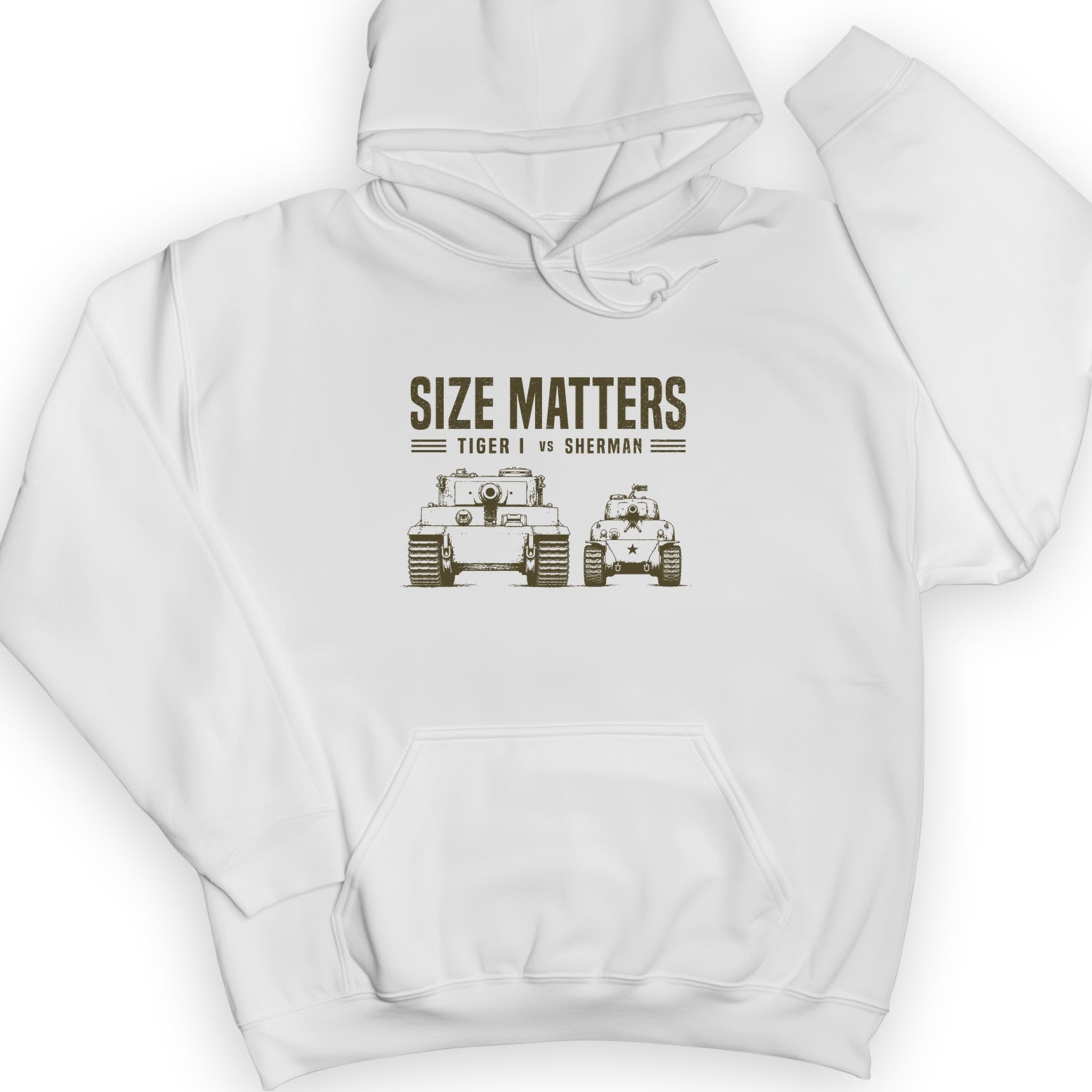 Tiger vs Sherman Hoodie