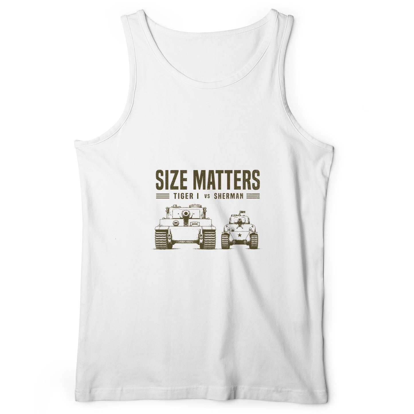 Tiger vs Sherman Tank Top