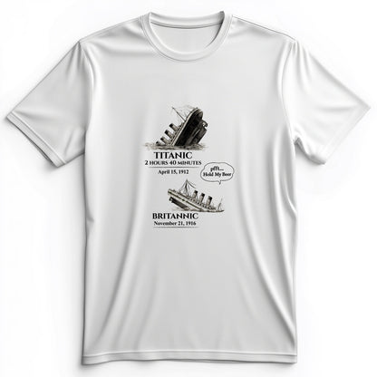 Titanic and Britannic Premium Tee