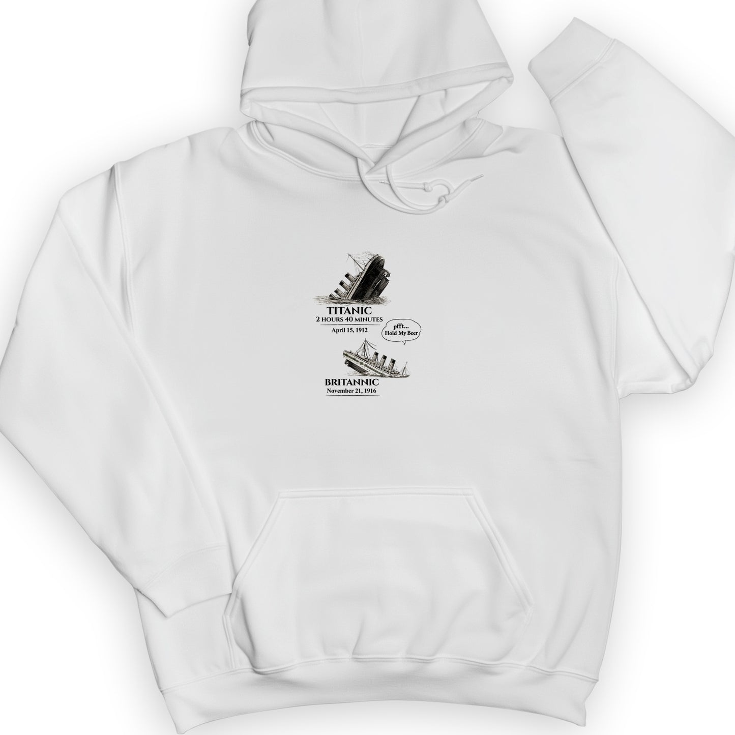 Titanic and Britannic Hoodie