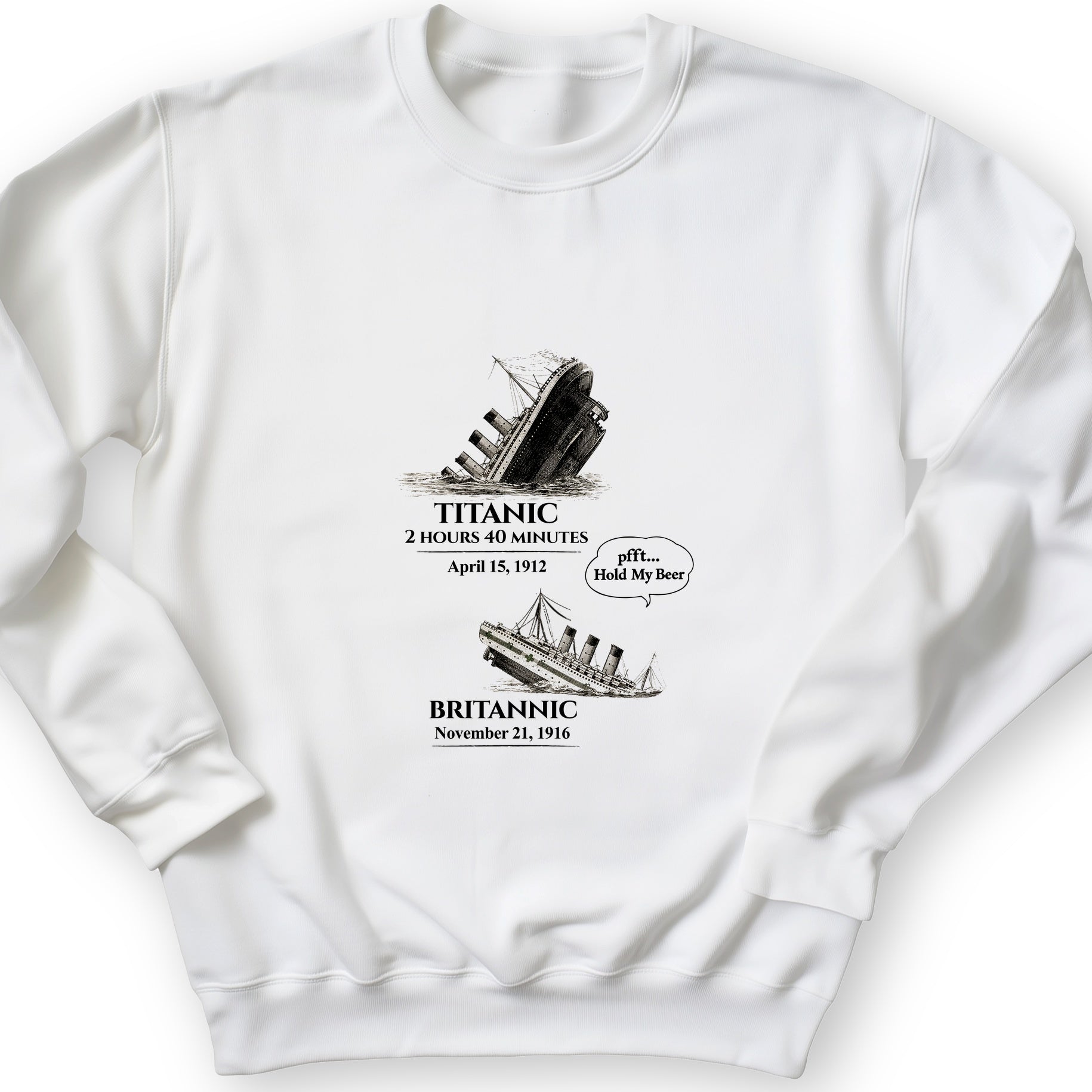 Titanic and Britannic Sweatshirt