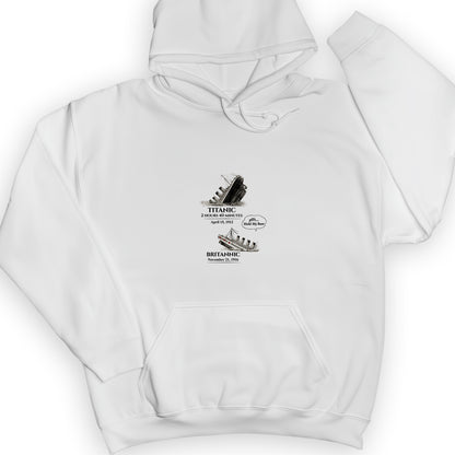 Titanic and Britannic Hoodie