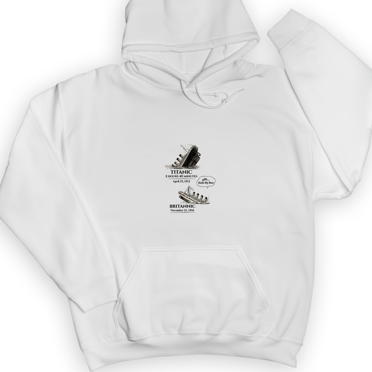 Titanic and Britannic Hoodie