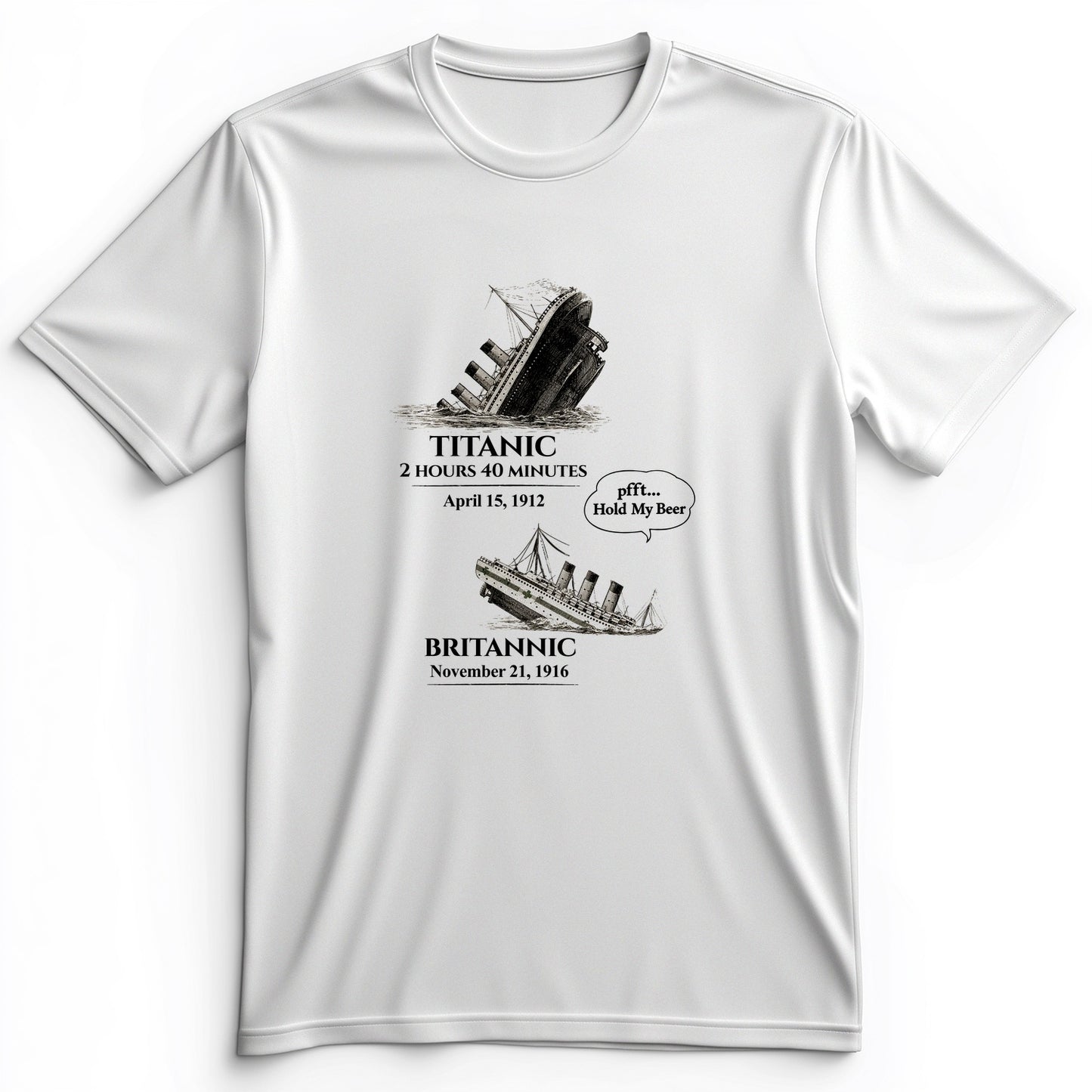 Titanic and Britannic Premium Tee