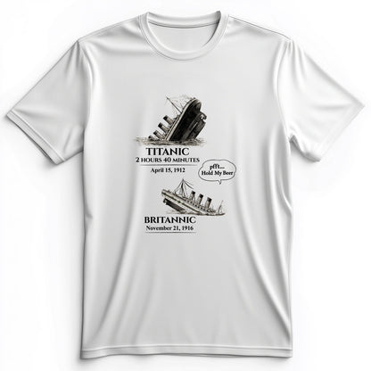 Titanic and Britannic Premium Tee