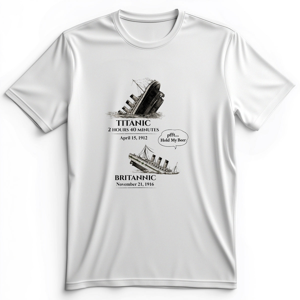 Titanic and Britannic Premium Tee