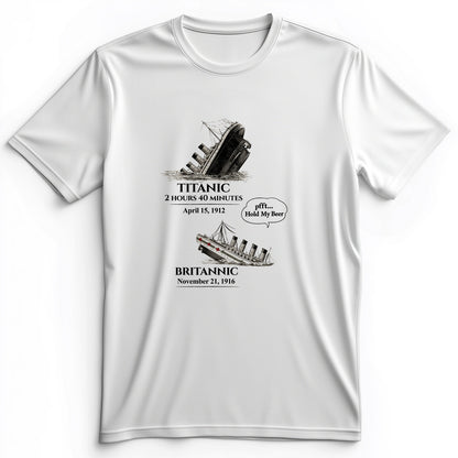 Titanic and Britannic Premium Tee