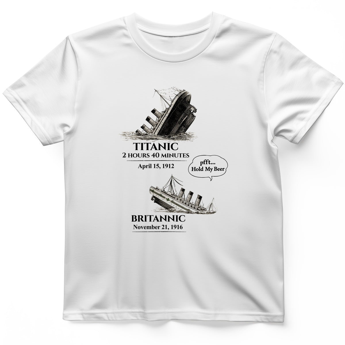 Titanic and Britannic T-Shirt