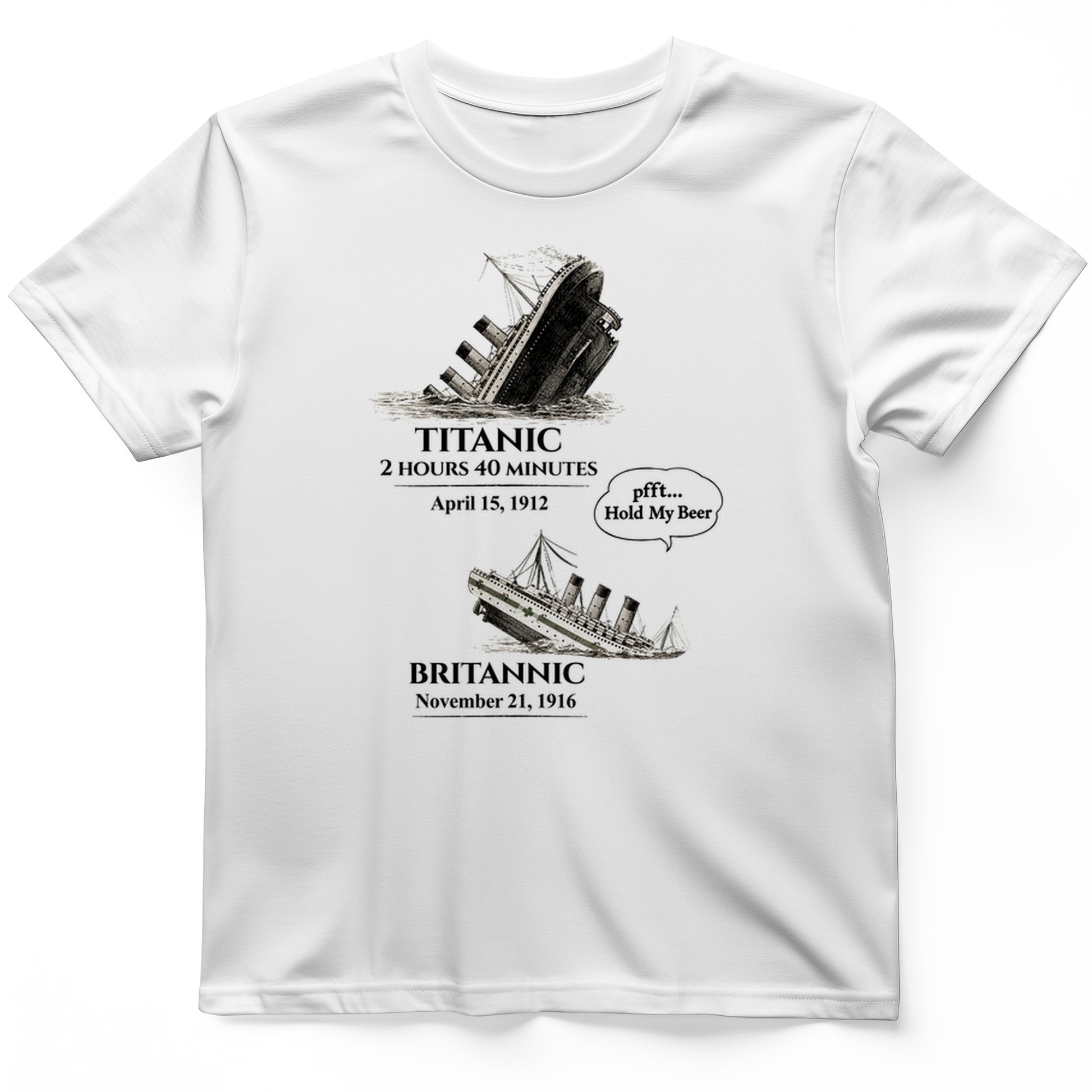 Titanic and Britannic T-Shirt
