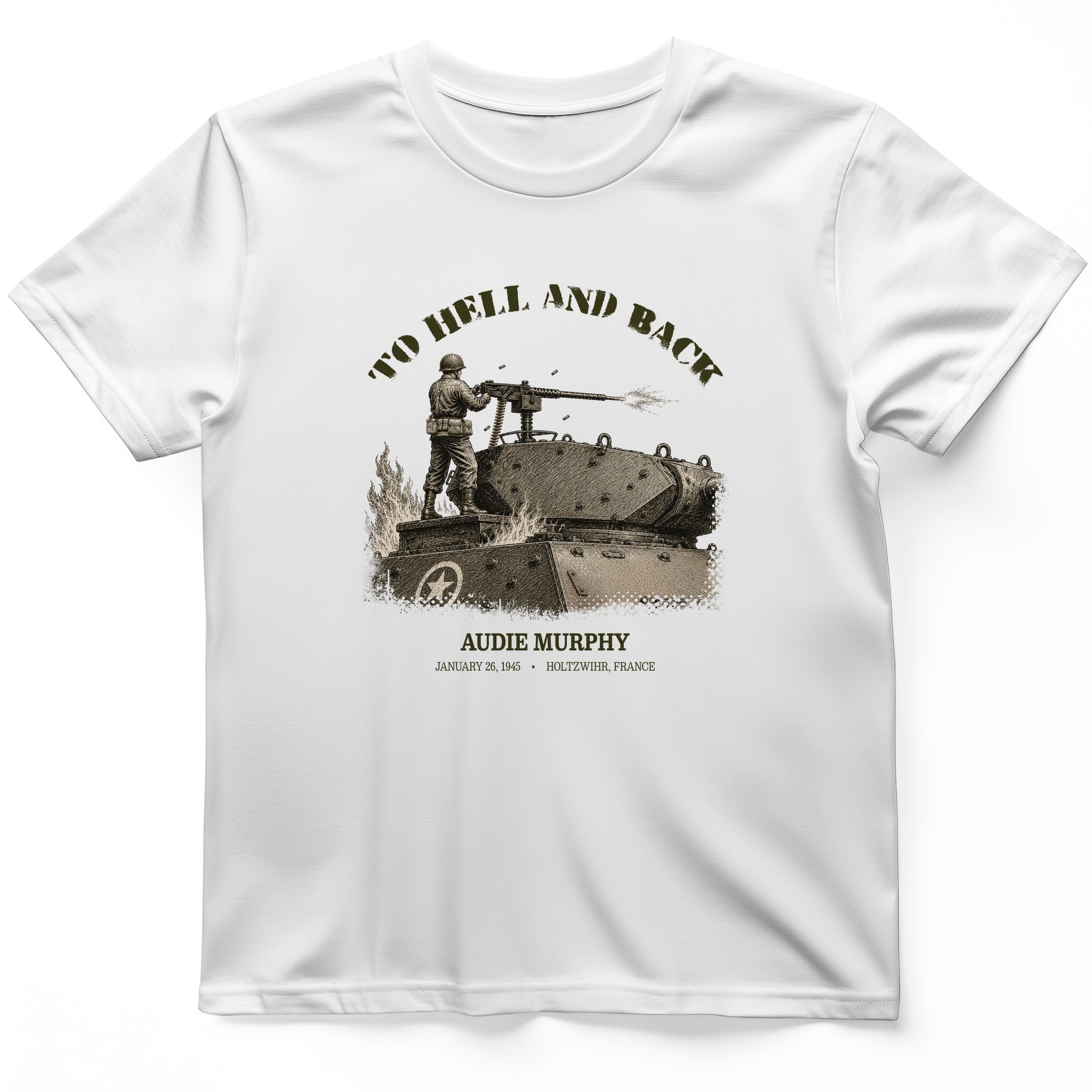 To Hell And Back - Audie Murphy T-Shirt