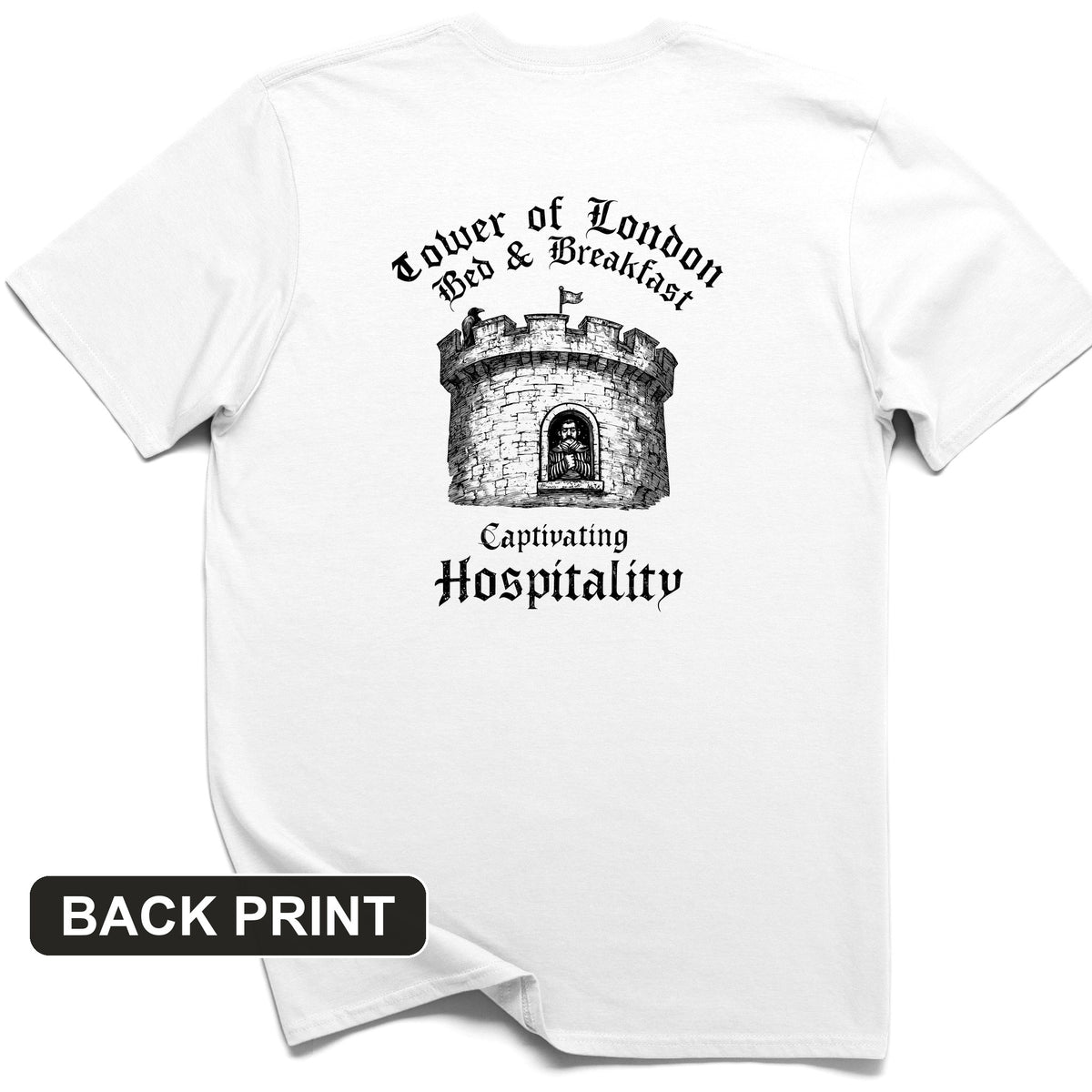 Tower of London Back Print T-Shirt