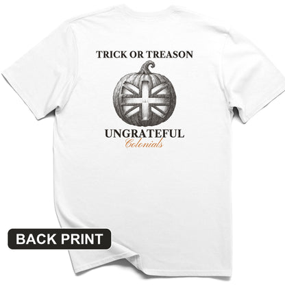 Trick Or Treason Back Print T-Shirt