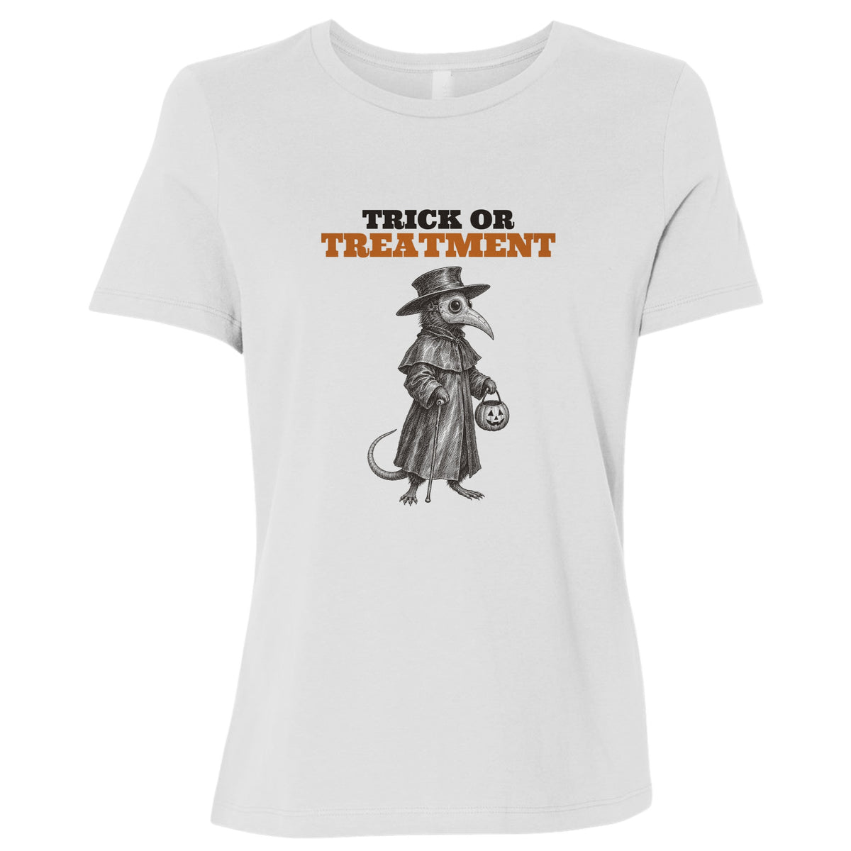 Trick Or Treatment Plague Rat Women's T-Shirt