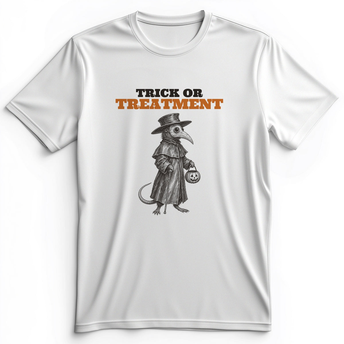 Trick Or Treatment Plague Rat Premium Tee