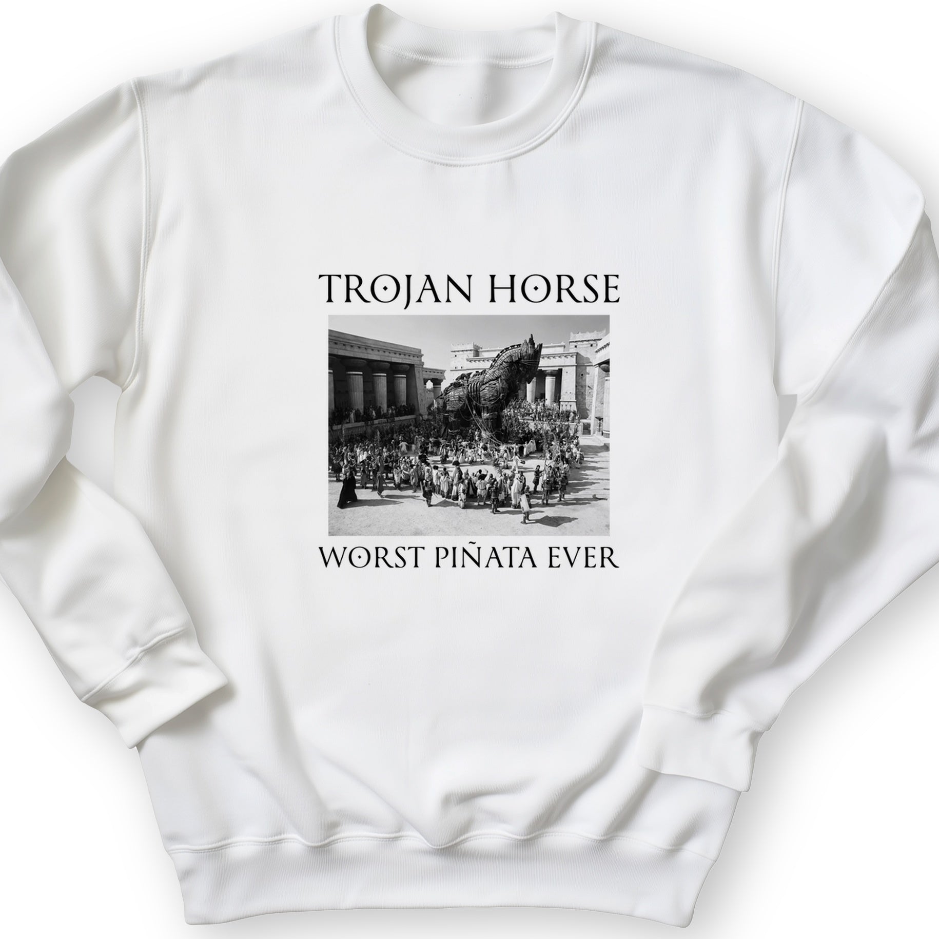Trojan Horse Pinata Crewneck
