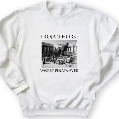 Trojan Horse Pinata Crewneck