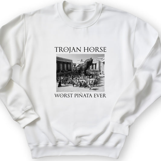 Trojan Horse Pinata Crewneck
