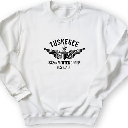 Tuskegee 332 Fighter Group Crewneck