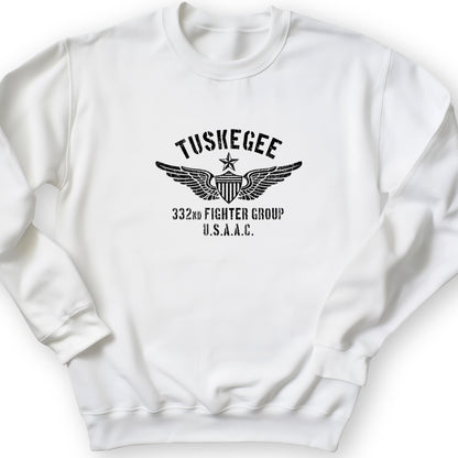 Tuskegee 332 Fighter Group Crewneck