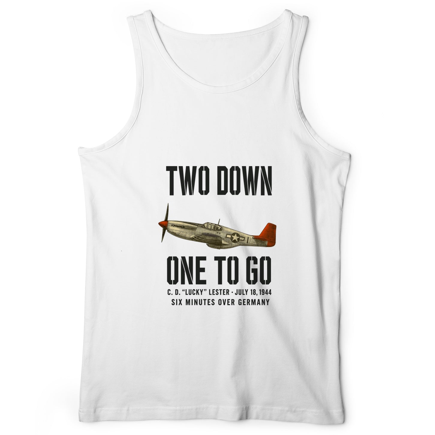 Two Down One To Go Tank Top