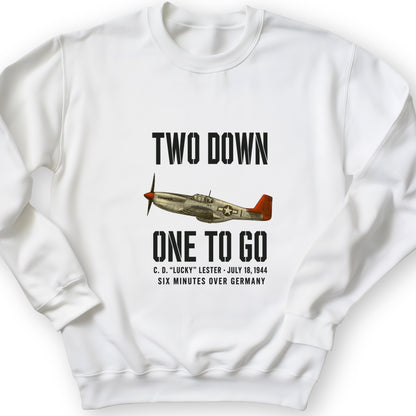 Two Down One To Go Sweatshirt