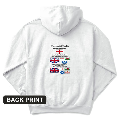 UK Make-up Back Print Hoodie