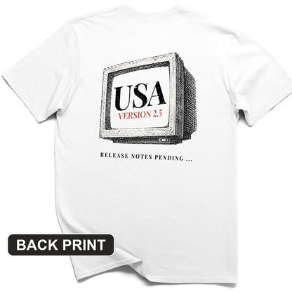 USA 2.5 Back Print T-Shirt