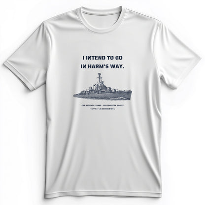 USS Johnston In Harms Way Premium Tee