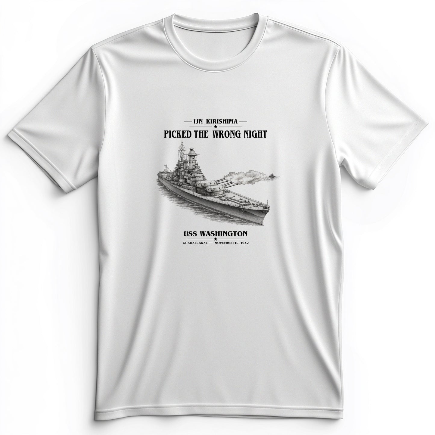 USS Washington at Guadalcanal Premium Tee