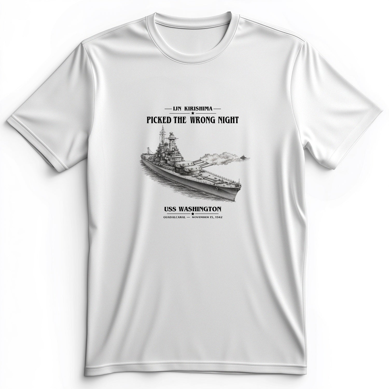 USS Washington at Guadalcanal Premium Tee