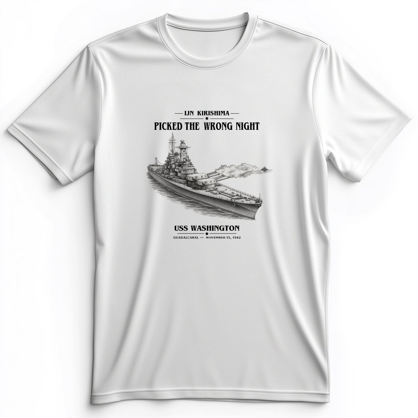 USS Washington at Guadalcanal Premium Tee