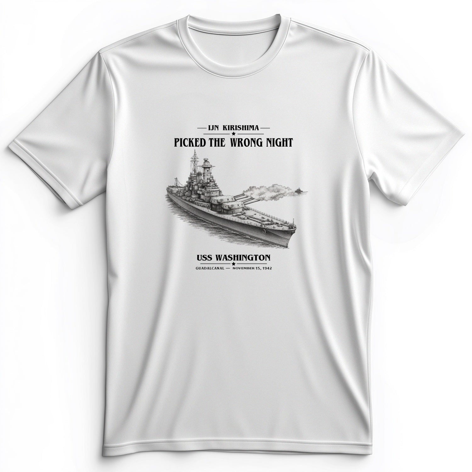 USS Washington at Guadalcanal Premium Tee