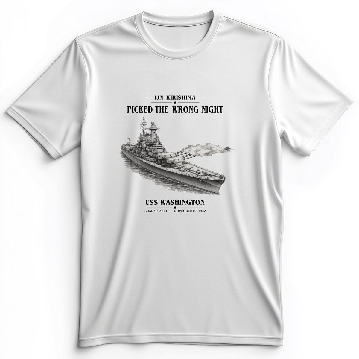 USS Washington at Guadalcanal Premium Tee