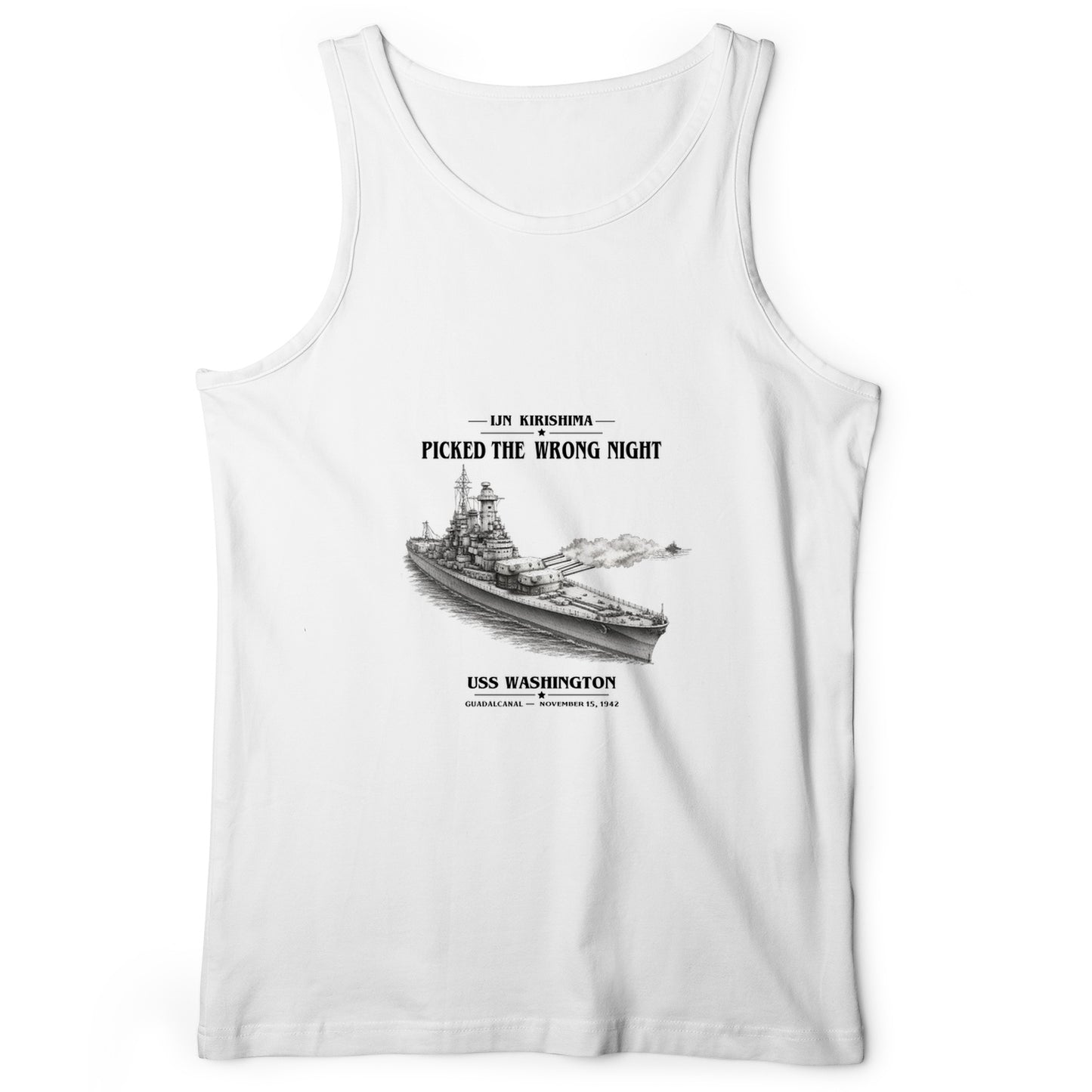 USS Washington at Guadalcanal Tank Top