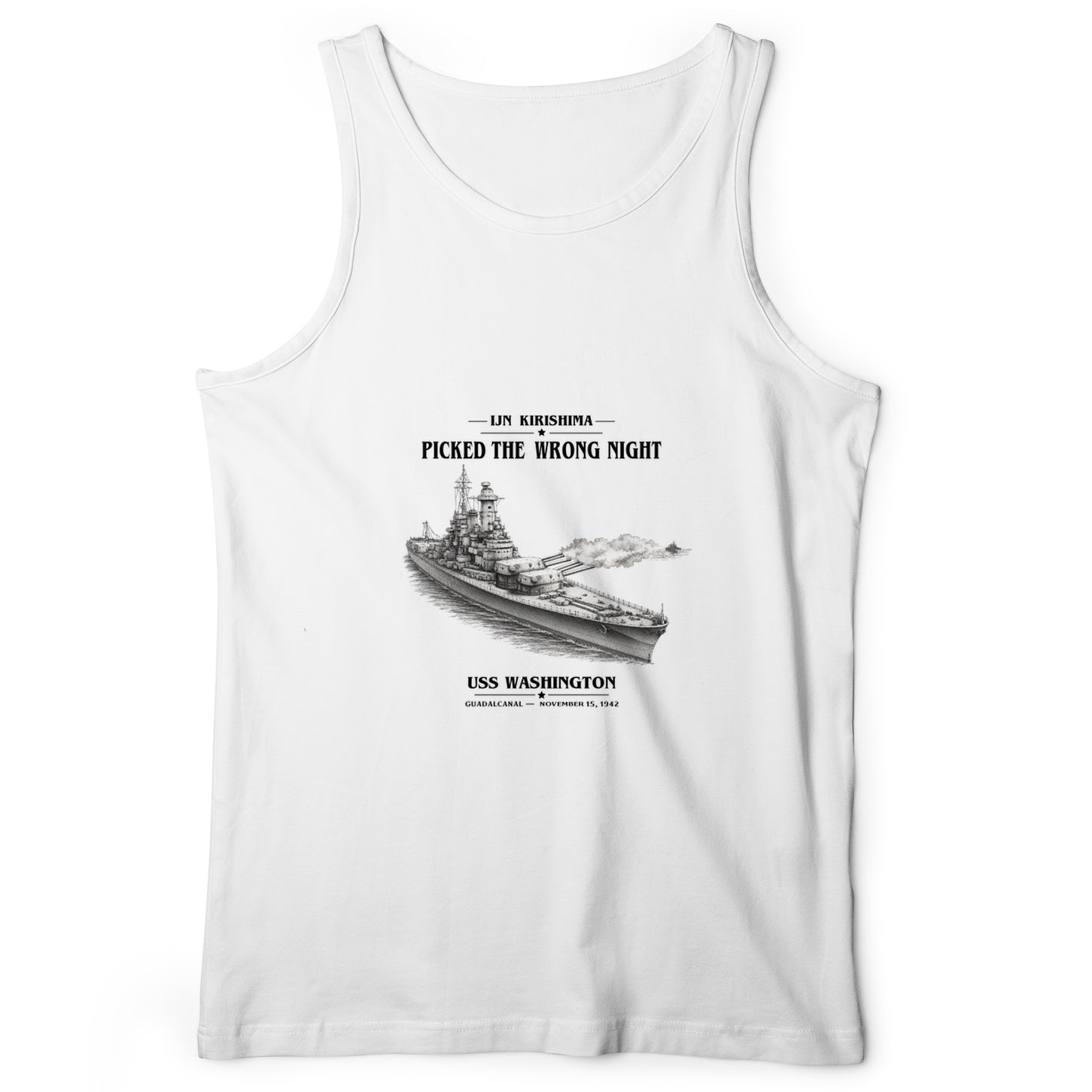 USS Washington at Guadalcanal Tank Top