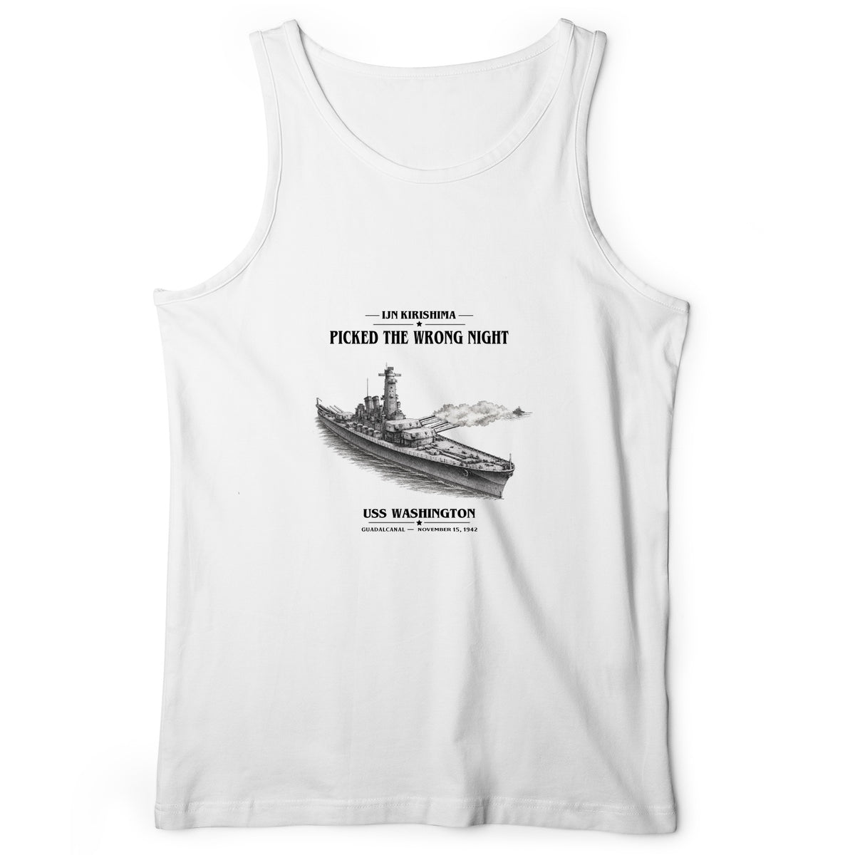 USS Washington at Guadalcanal Tank Top