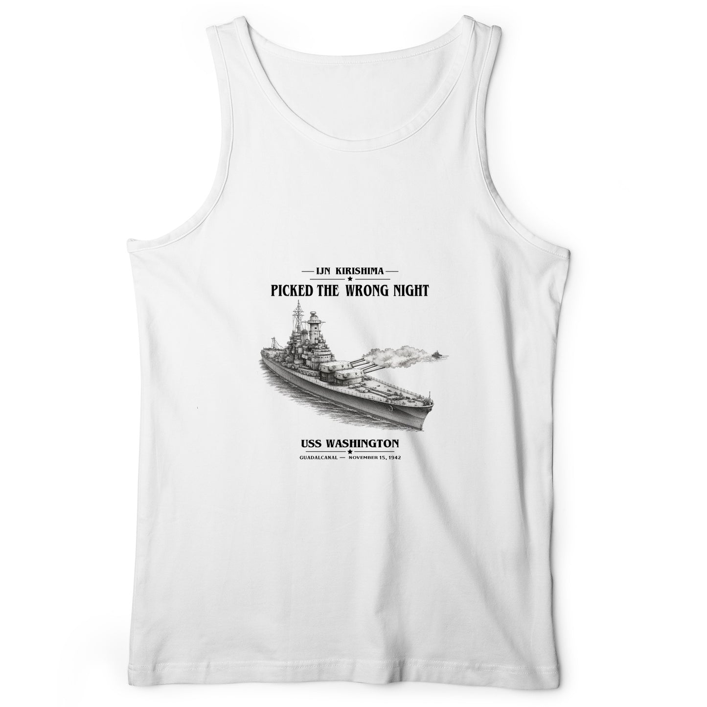 USS Washington at Guadalcanal Tank Top