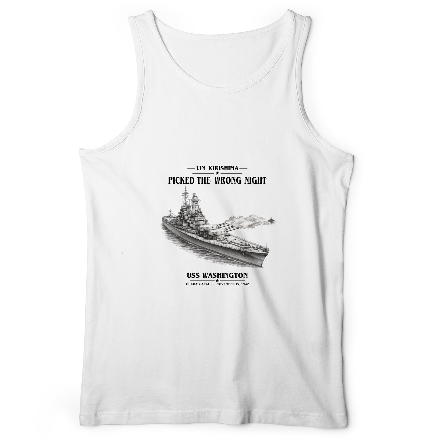 USS Washington at Guadalcanal Tank Top