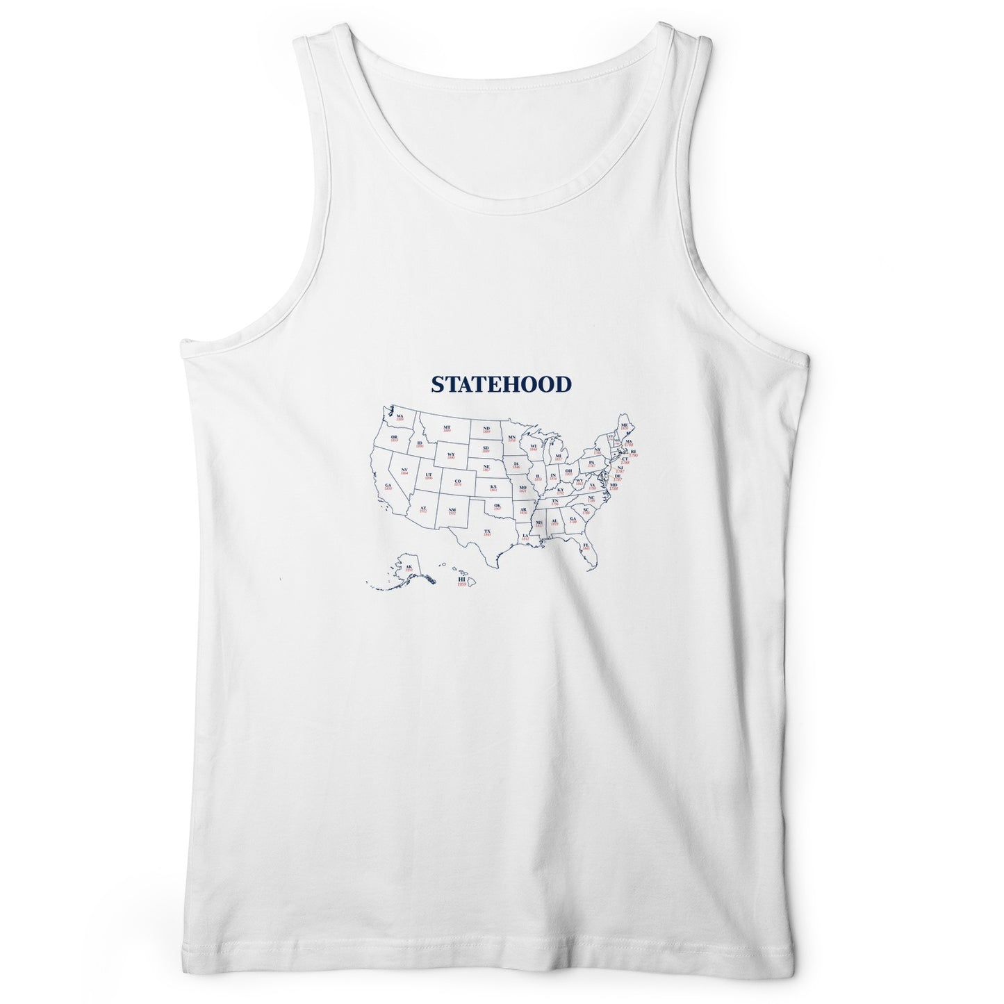 US Statehood Tank Top